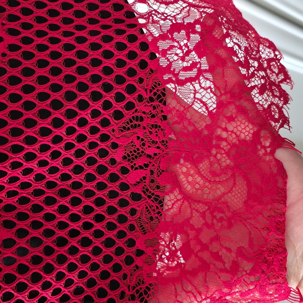 THALIA | $99 Eyelash Lace Pamplona Cocktail Dress - Picture 4 of 6